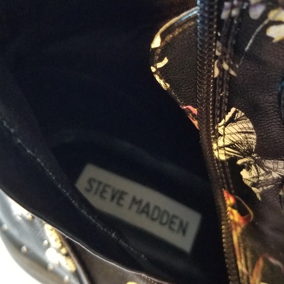 Steve Madden Floral boots Sz 7 - Picture 7 of 11